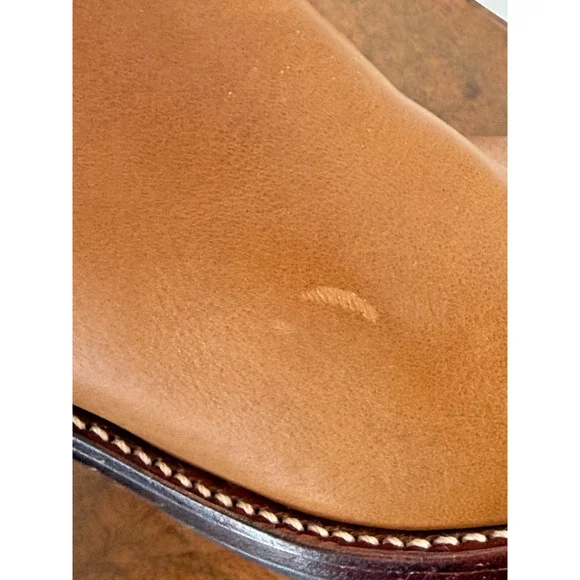 Adelante Leather Handmade to Order Boot US Womens 9B #0134C Guatamala - Picture 6 of 11